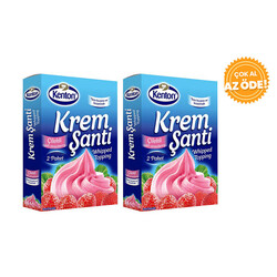 Kenton - Kenton Whipped Cream Strawberry 150 g 2 pcs