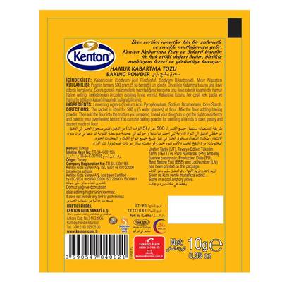 Kenton Kabartma Tozu 10'lu 100 g - 2