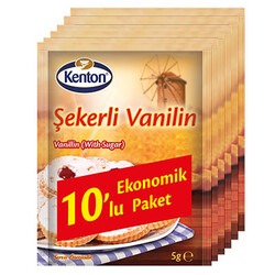 Kenton Şekerli Vanilin 10'lu 50 g - Thumbnail