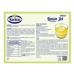 Kenton Vegetal Jelly Lemon Flavoured 80 g - Thumbnail