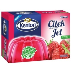 Kenton Vegetal Jelly Strawberry Flavoured 80 g - Thumbnail