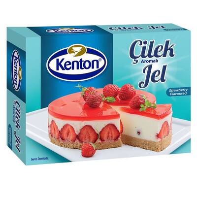 Kenton - Kenton Jel Çilek Aromalı 100 g