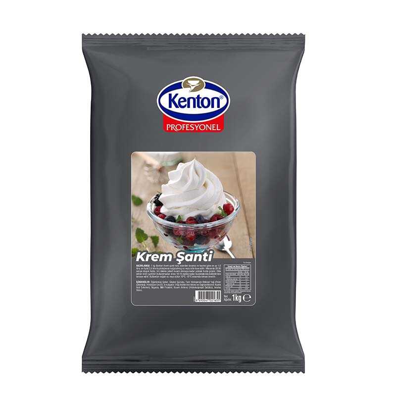 Kenton Profesyonel Krem Şanti Sade 1 Kg