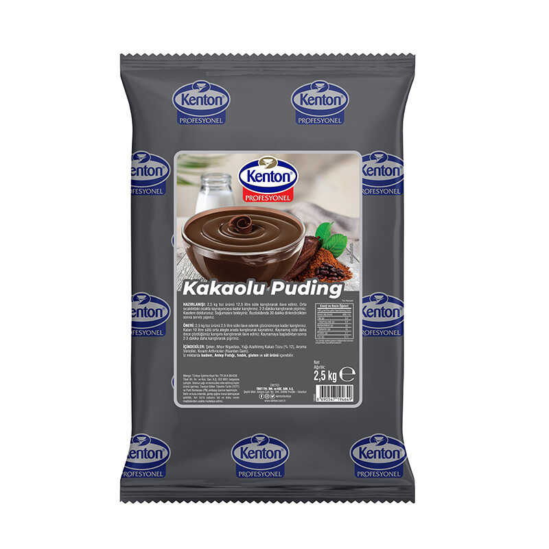 Kenton Profesyonel Puding Kakaolu 2,5 Kg
