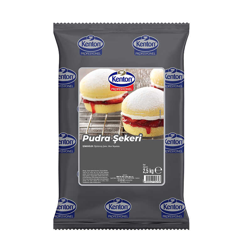 Kenton Profesyonel Pudra  Şekeri 2,5 Kg