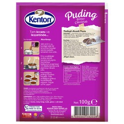 Kenton Bitter Chocolate Pudding 100 g - Thumbnail
