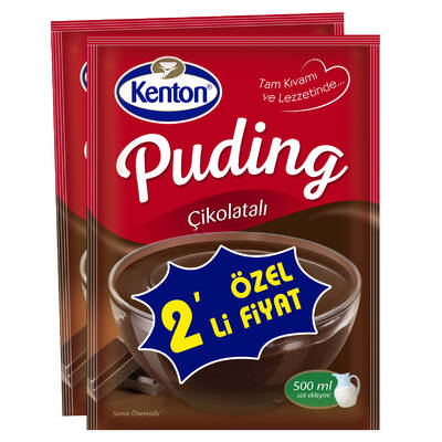 Kenton Chocolate Pudding 2 pcs 2x100 g - 1