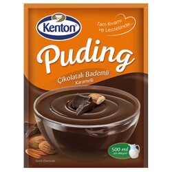 Kenton Chocolate Almond Caramel Pudding 100 g - Thumbnail