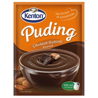 Kenton Chocolate Almond Caramel Pudding 100 g - 1