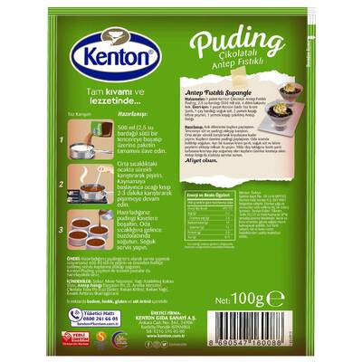 Kenton Chocolate Pistachio Pudding 100 g - 2