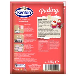 Kenton Strawberry Pudding 125 g - Thumbnail