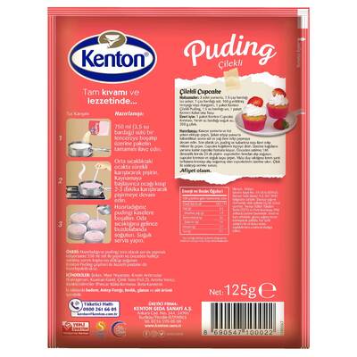 Kenton Strawberry Pudding 125 g - 2