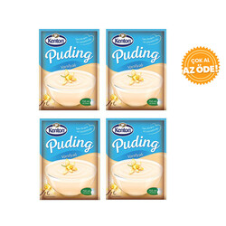 Kenton - Kenton Pudding Vanilla 125 g 4 pcs