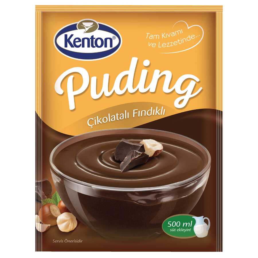 Kenton Puding Çikolatalı Fındıklı 100 g