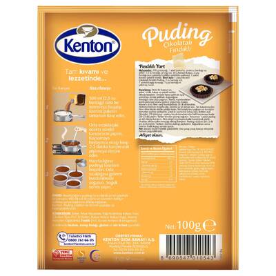 Kenton Puding Çikolatalı Fındıklı 100 g - 2