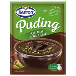 Kenton Puding Çikolatalı Antep Fıstıklı 100 g - Thumbnail