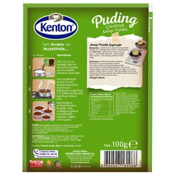 Kenton Puding Çikolatalı Antep Fıstıklı 100 g - Thumbnail