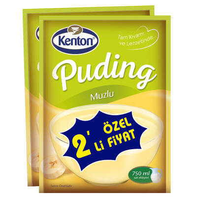 Kenton Puding Muzlu 2'li 2x125 g - 1