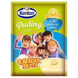 Kenton Şekeri Azaltılmış Puding - Rafadan Tayfa Muzlu 100 g - Thumbnail