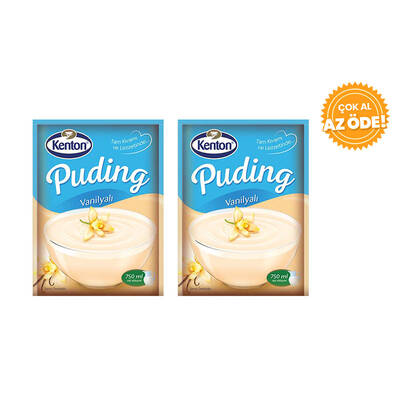 Kenton - Kenton Puding Vanilyalı 125 g 2'li