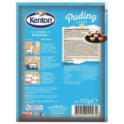 Kenton Puding Vanilyalı 125 g - 2
