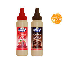 Kenton - Kenton Sıvı Sos Meyveli 320 g + Sıvı Sos Çikolatalı 300 g