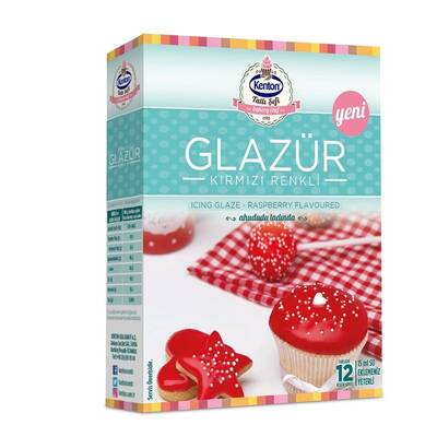 Kenton - Kenton Tatlı Şefi Glazür Kırmızı 100 g