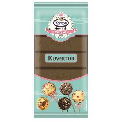 Kenton - Kenton Tatlı Şefi Kuvertür Bitter Çikolata 200 g