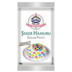 Kenton Tatlı Şefi Şeker Hamuru Beyaz 1 kg - Thumbnail