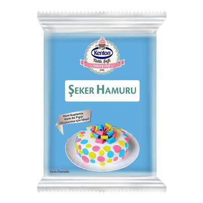 Kenton - Kenton Tatli Şefi Şeker Hamuru Mavi 200 g