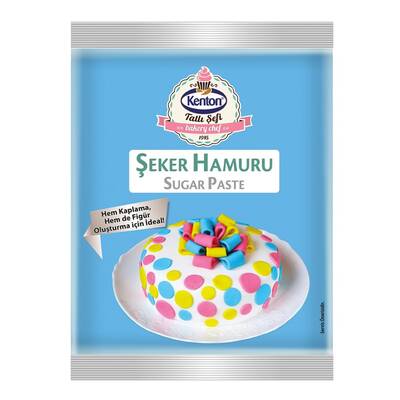 Kenton - Kenton Tatlı Şefi Şeker Hamuru Mavi 400 g