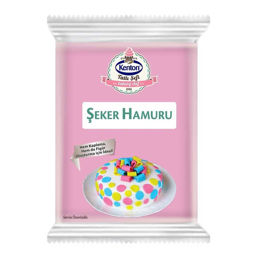Kenton Tatlı Şefi Şeker Hamuru Pembe 200 G