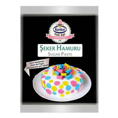 Kenton - Kenton Tatlı Şefi Şeker Hamuru Siyah 400 g