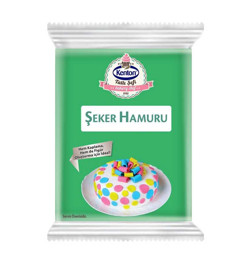 Kenton Tatlı Şefi Şeker Hamuru Yeşil 200 G