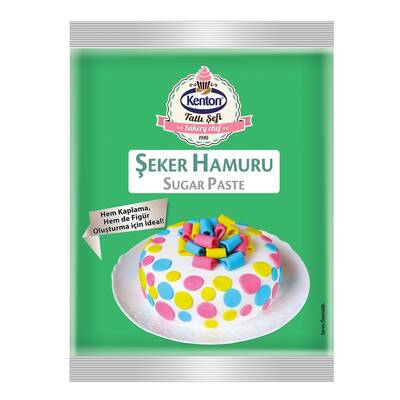 Kenton - Kenton Tatlı Şefi Şeker Hamuru Yeşil 400 g