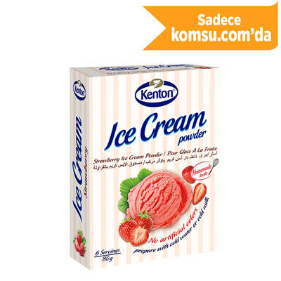 Kenton - Kenton Toz Dondurma Çilek 80 g
