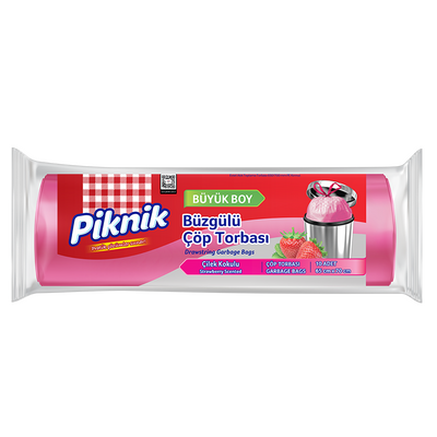 Piknik Çöp Torbası Büzgülü   Çil.Büyük(10)  - 1