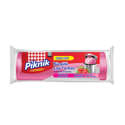 Piknik Çöp Torbası Büzgülü   Çil.Orta(15)  - 1