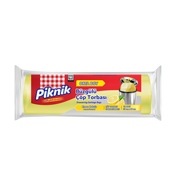 Piknik - Piknik Çöp Torbası Büzgülü Limon Orta(15) 