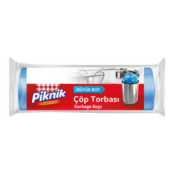 Piknik - Piknik Çöp Torbası Ekonomik Büyük 10 Adet