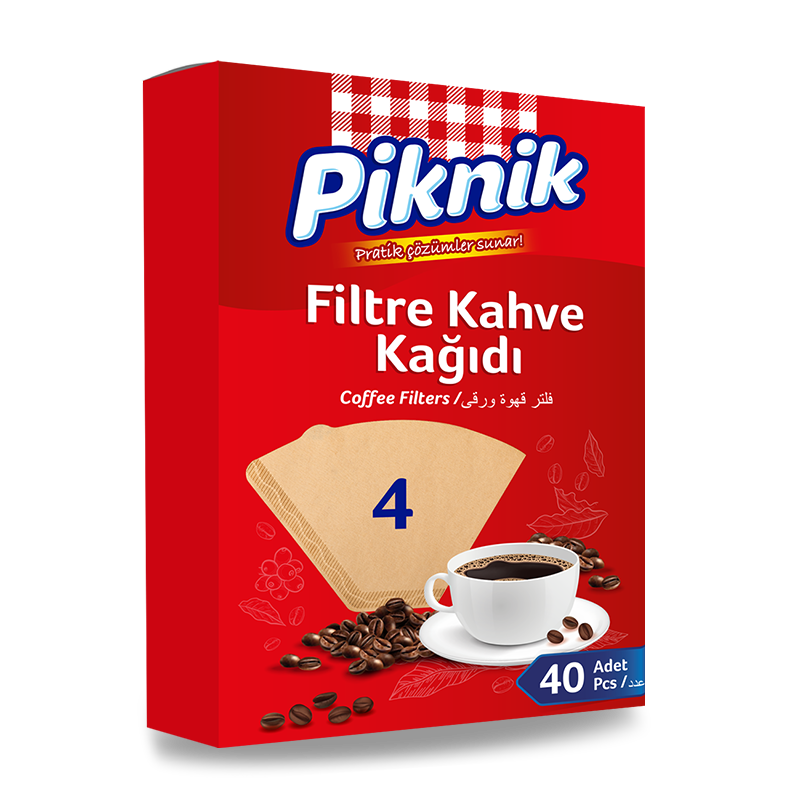 Piknik Filtre Kahve Kağıdı No:4 4o