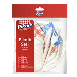 Piknik - Piknik Ekonomik Piknik Seti 6'lı