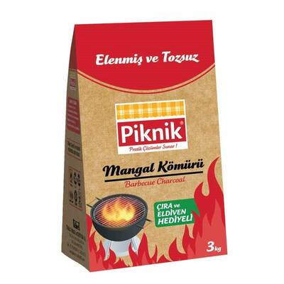 Piknik - Piknik Mangal Kömürü 3 kg