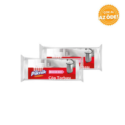 Piknik - Piknik Standart Çöp Torbası Küçük Boy 30'lu 2'li