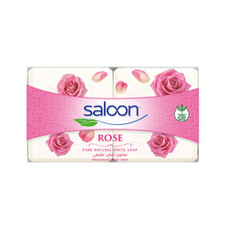 Saloon - Saloon Pure Natural White Soap Rose ( 4 x 150 g)