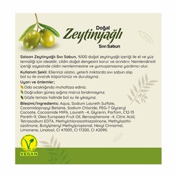 Saloon Doğal Zeytinyağlı Sıvı Sabun 485 ml - Thumbnail