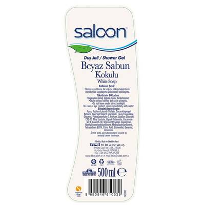 Saloon Duş Jeli Beyaz Sabun 500 ml