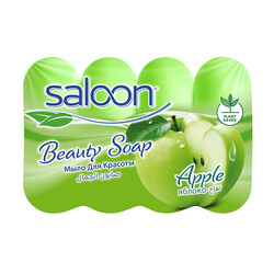 Saloon - Saloon Güzellik Sabunu Elma 4'lü (4x75 g)