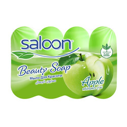 Saloon - Saloon Beauty Soap Apple ( 4 x 75 g)