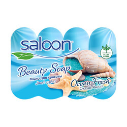 Saloon - Saloon Beauty Soap Ocean ( 4 x 75 g)